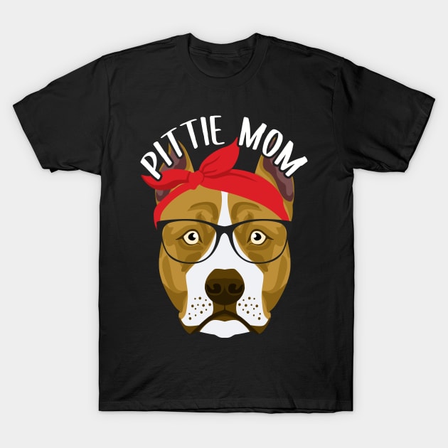 Pittie Dad | American Pit Bull Terrier Owner Gift T-Shirt by Streetwear KKS